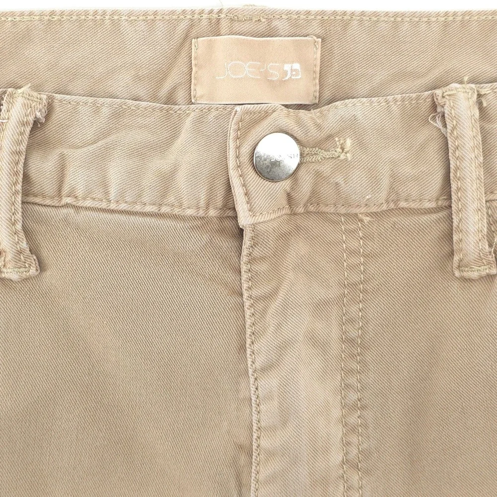 Joe's Mens Pants The Brixton 33 Cobblestone Tan Straight Narrow Lyocell Blend